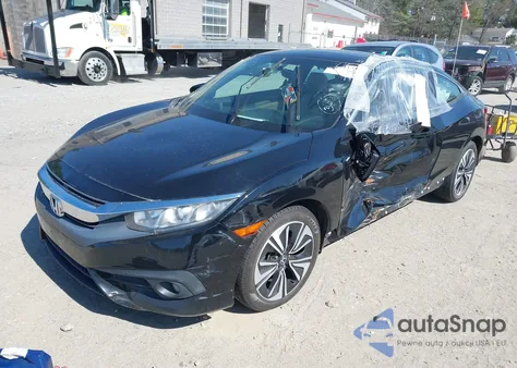 2017 Honda Civic Ex-T из США, поврежденный, VIN 2HGFC3A3XHH361255